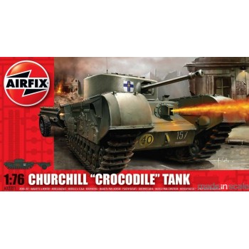 Maqueta Churchill Crocodile Tank