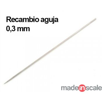 Aguja para aerógrafo 0,3mm