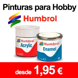 Pinturas Humbrol baratas